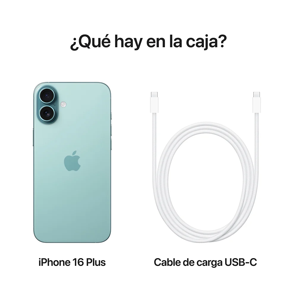 iPhone 16 Plus 128 GB Verde azulado - Image 9