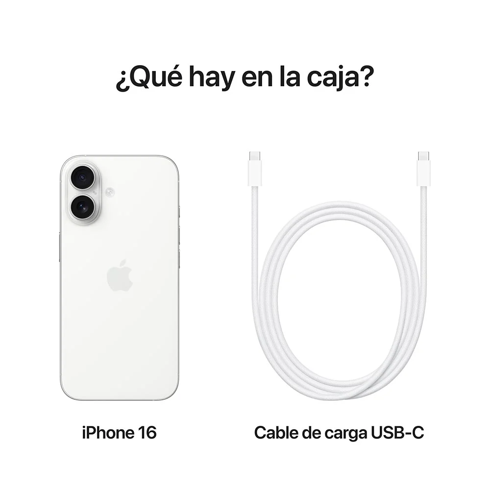iPhone 16 256 GB Blanco - Image 9