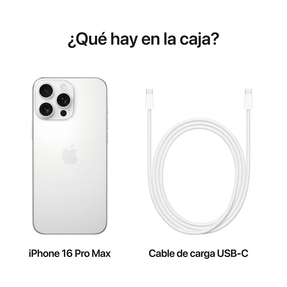 iPhone 16 Pro Max 512 GB Titanio blanco - Image 9