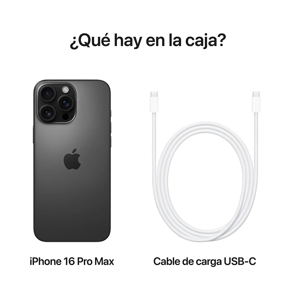 iPhone 16 Pro Max 1 TB Titanio negro - Image 9