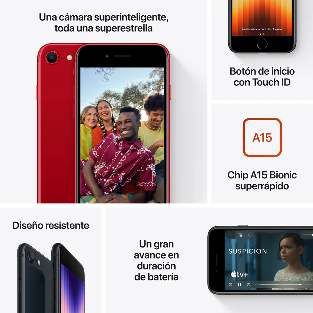 iPhone SE (3.ª generación) 256 GB Azul medianoche - Image 8