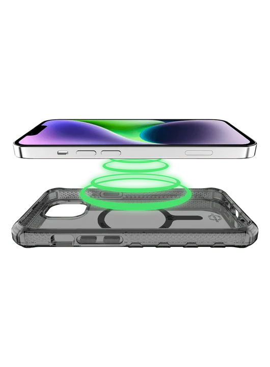 Case ITSKINS SUPREME MAGCLEAR Para iPhone 14 Plus - Grafito - Image 4