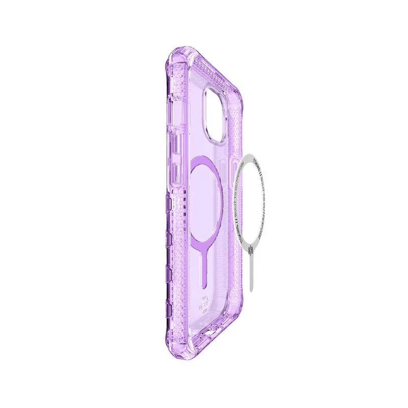 Case ITSKINS SUPREME MAGCLEAR Para iPhone 14 Plus - Morado - Image 2