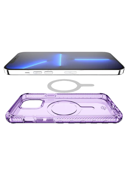 Case ITSKINS SUPREME MAGCLEAR Para iPhone 12/13 Pro Max - Purpura - Image 2