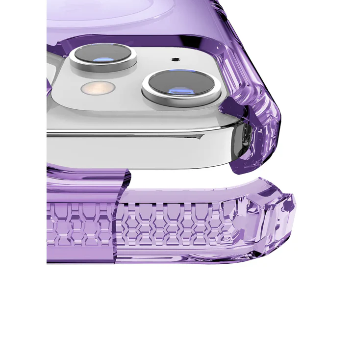 Case ITSKINS SUPREME MAGCLEAR Para iPhone 13 - Purpura - Image 3