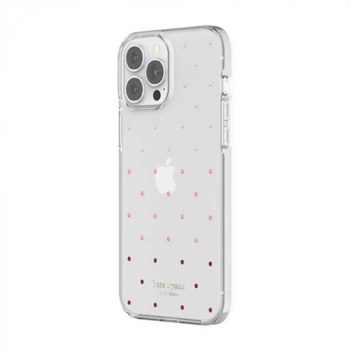Case Kate Spade NY para iPhone 13 Pro Max- Transparente/Rosa - Image 6