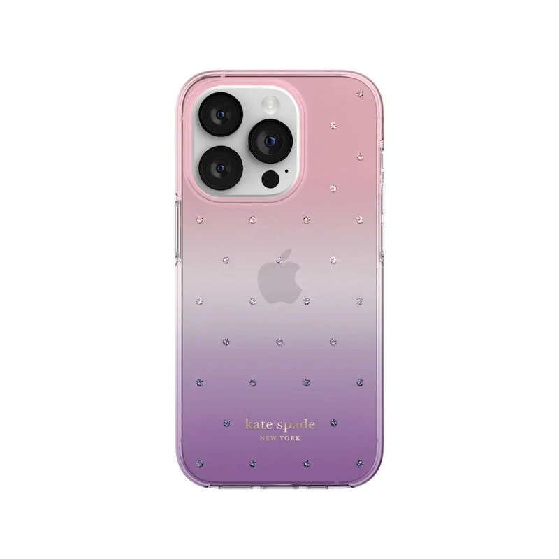 Case KATE SPADE NY Protective para iPhone 14 Pro Max - Violet/pink