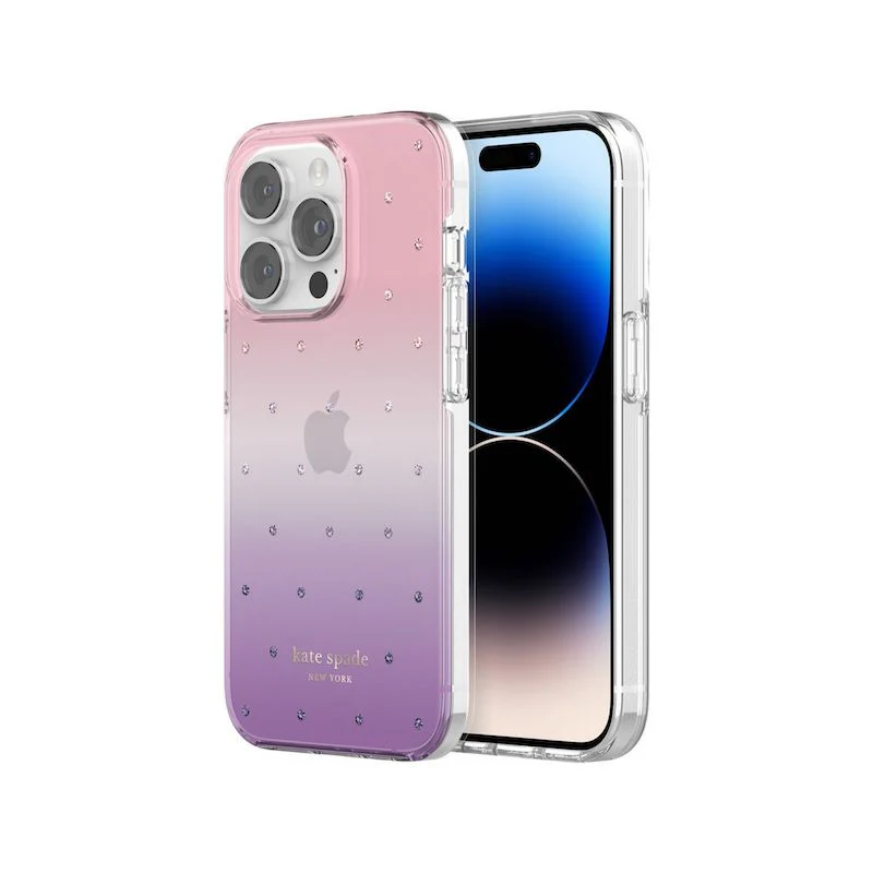 Case KATE SPADE NY Protective para iPhone 14 Pro Max - Violet/pink - Image 4