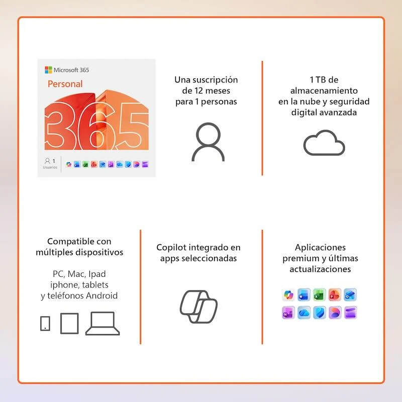 LICENCIA MICROSOFT 365 PERSONAL - Image 2