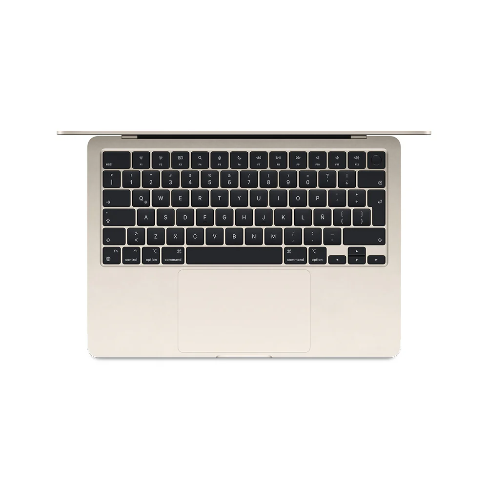 MacBook Air de 13 pulgadas: Chip M3 de Apple con CPU de 8 núcleos y GPU de 10 núcleos, 512 GB SSD - Blanco estrella - Image 2