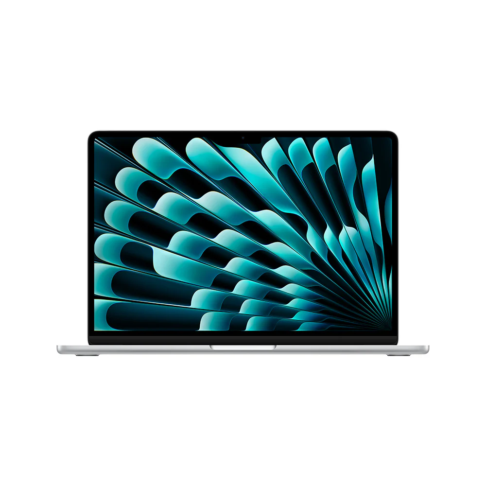 MacBook Air de 13 pulgadas: Chip M3 de Apple con CPU de 8 núcleos y GPU de 10 núcleos, 512 GB SSD - Plata
