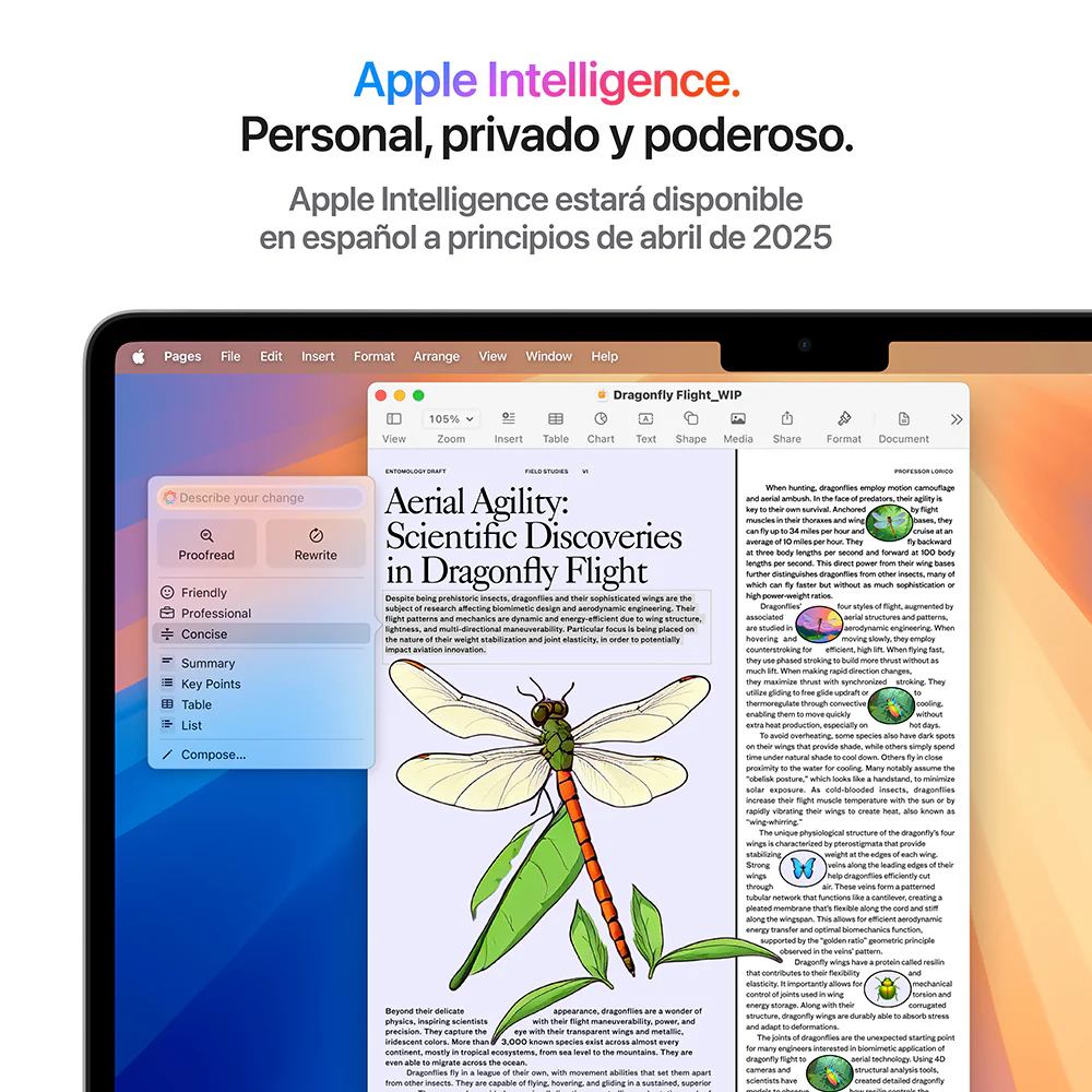 MacBook Air de 13 pulgadas: Chip M4 de Apple con CPU de 10 núcleos y GPU de 10 núcleos, 512 GB SSD - Plata - Image 6