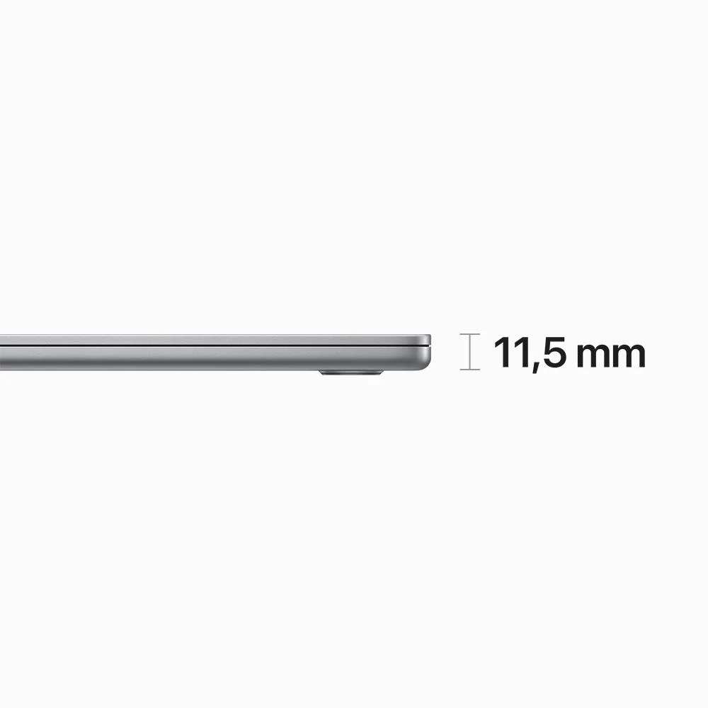 MacBook Air de 15 pulgadas: Chip M2 de Apple con CPU de ocho núcleos y GPU de diez núcleos, 256 GB SSD - Gris espacial - Image 3