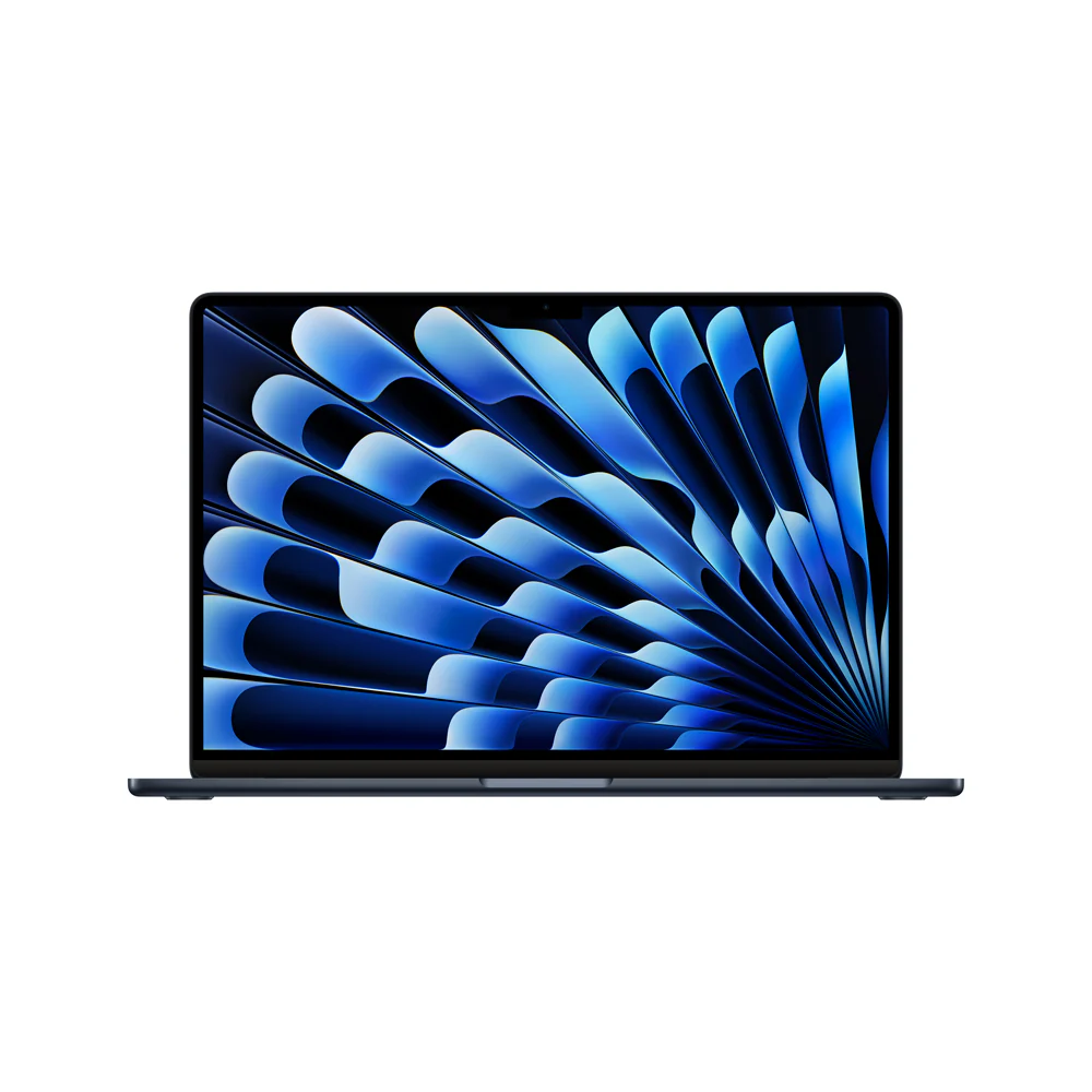 MacBook Air de 15 pulgadas: Chip M3 de Apple con CPU de 8 núcleos y GPU de 10 núcleos, 512 GB SSD - Azul medianoche