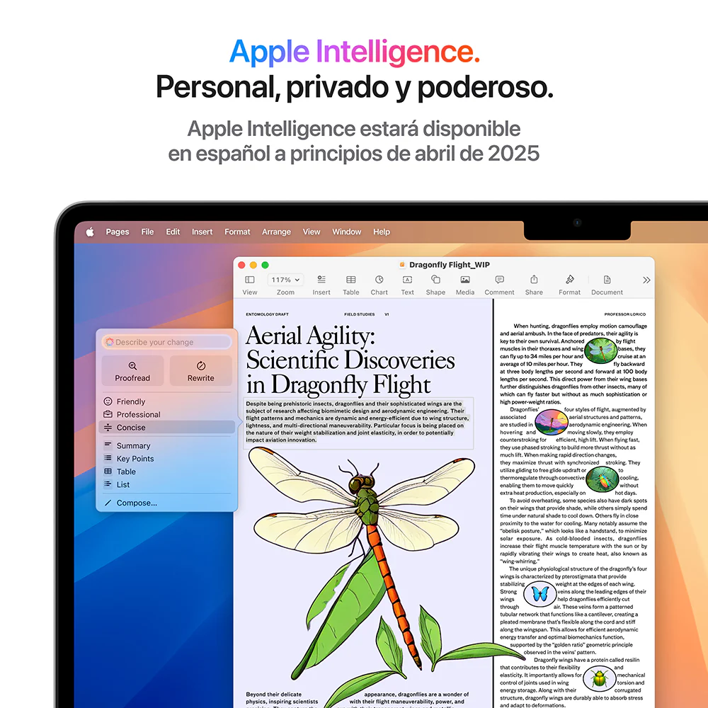 MacBook Air de 15 pulgadas: Chip M4 de Apple con CPU de 10 núcleos y GPU de 10 núcleos, 256 GB SSD - Plata - Image 6