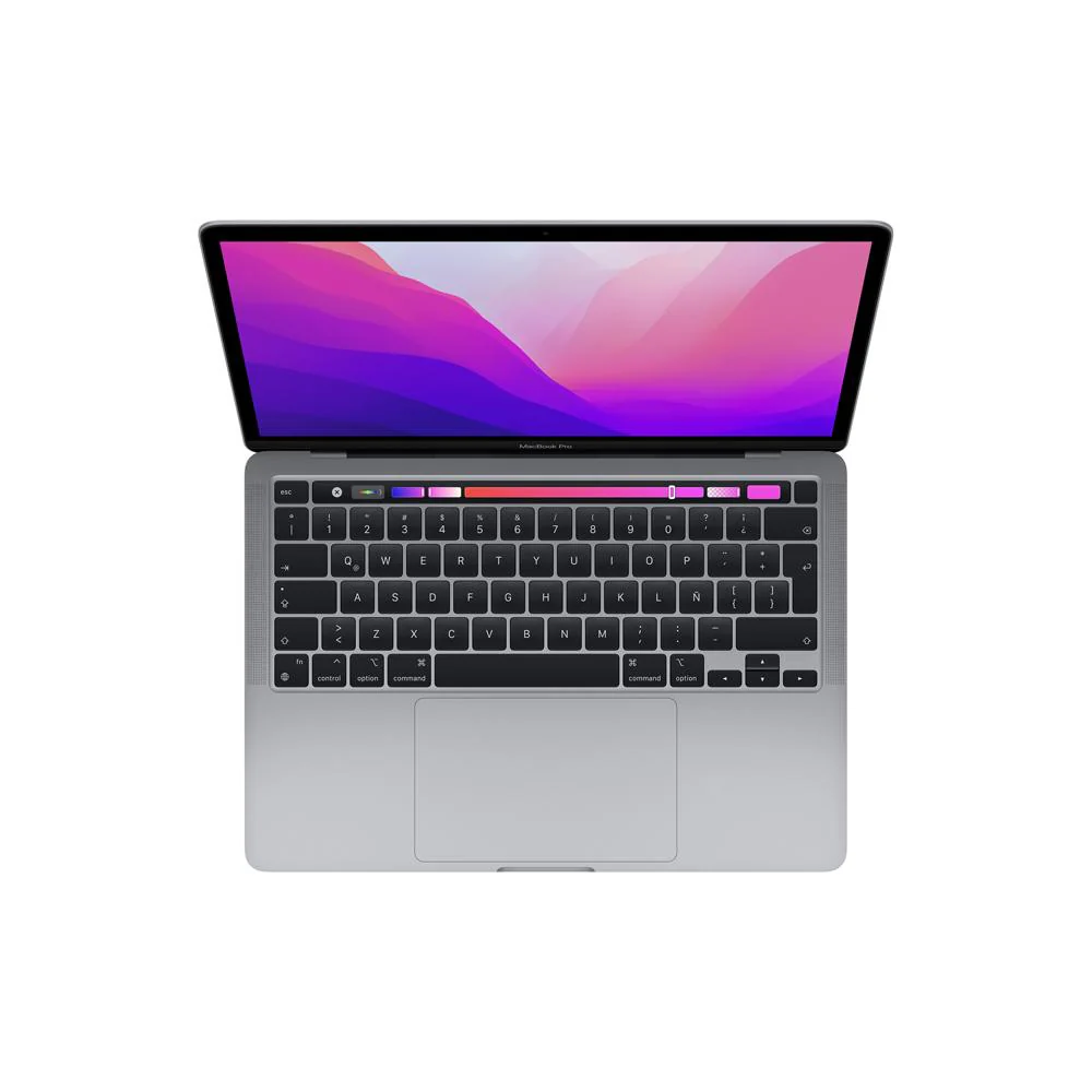 MacBook Pro de 13 pulgadas: Chip M2 de Apple con CPU de ocho núcleos y GPU de diez núcleos, 512 GB SSD - Gris espacial - Image 2
