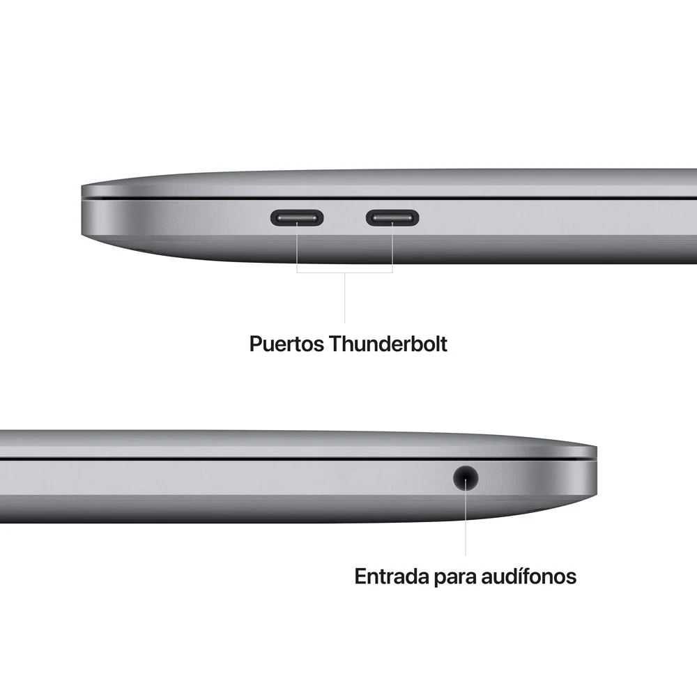 MacBook Pro de 13 pulgadas: Chip M2 de Apple con CPU de ocho núcleos y GPU de diez núcleos, 512 GB SSD - Gris espacial - Image 6