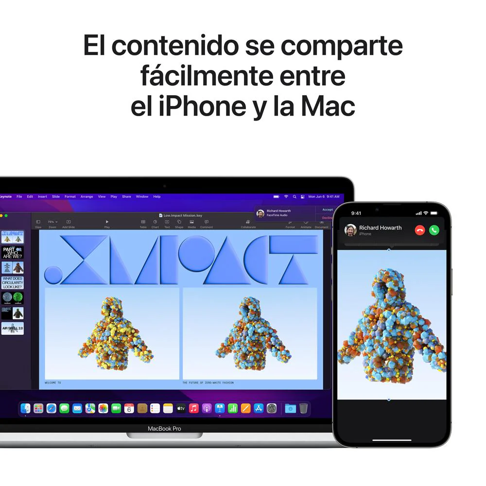 MacBook Pro de 13 pulgadas: Chip M2 de Apple con CPU de ocho núcleos y GPU de diez núcleos, 256 GB SSD - Plata - Image 7