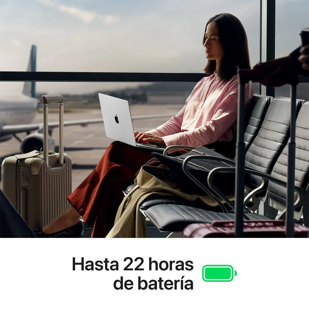 MacBook Pro de 14 pulgadas: Chip M5 Pro de Apple con CPU de 15 núcleos y GPU de 16 núcleos, 2 TB SSD - Plata - Image 5