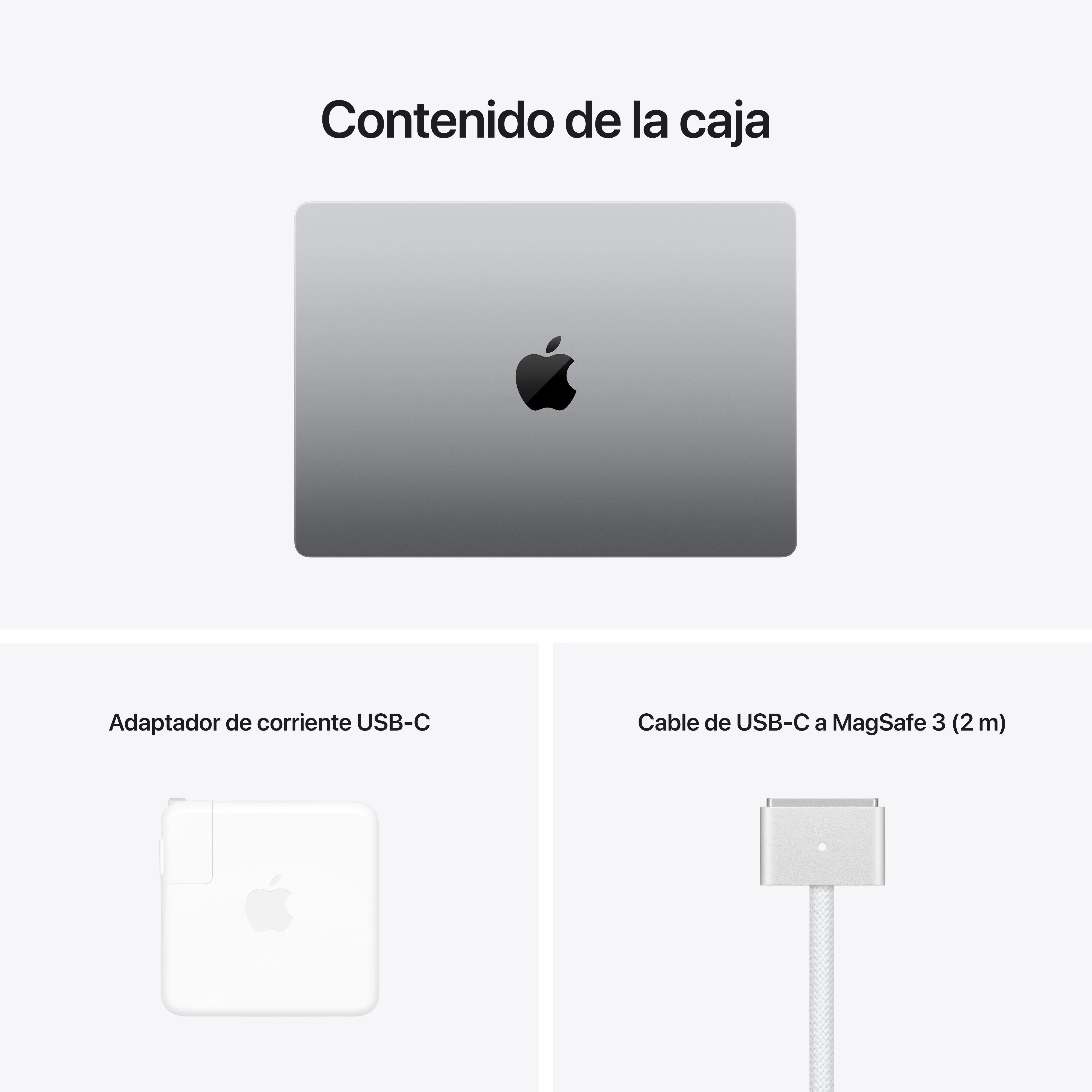 MacBook Pro de 14 pulgadas: Chip M1 Pro de Apple con CPU de diez núcleos y GPU de dieciséis núcleos, 1 TB SSD - Gris espacial - Image 11