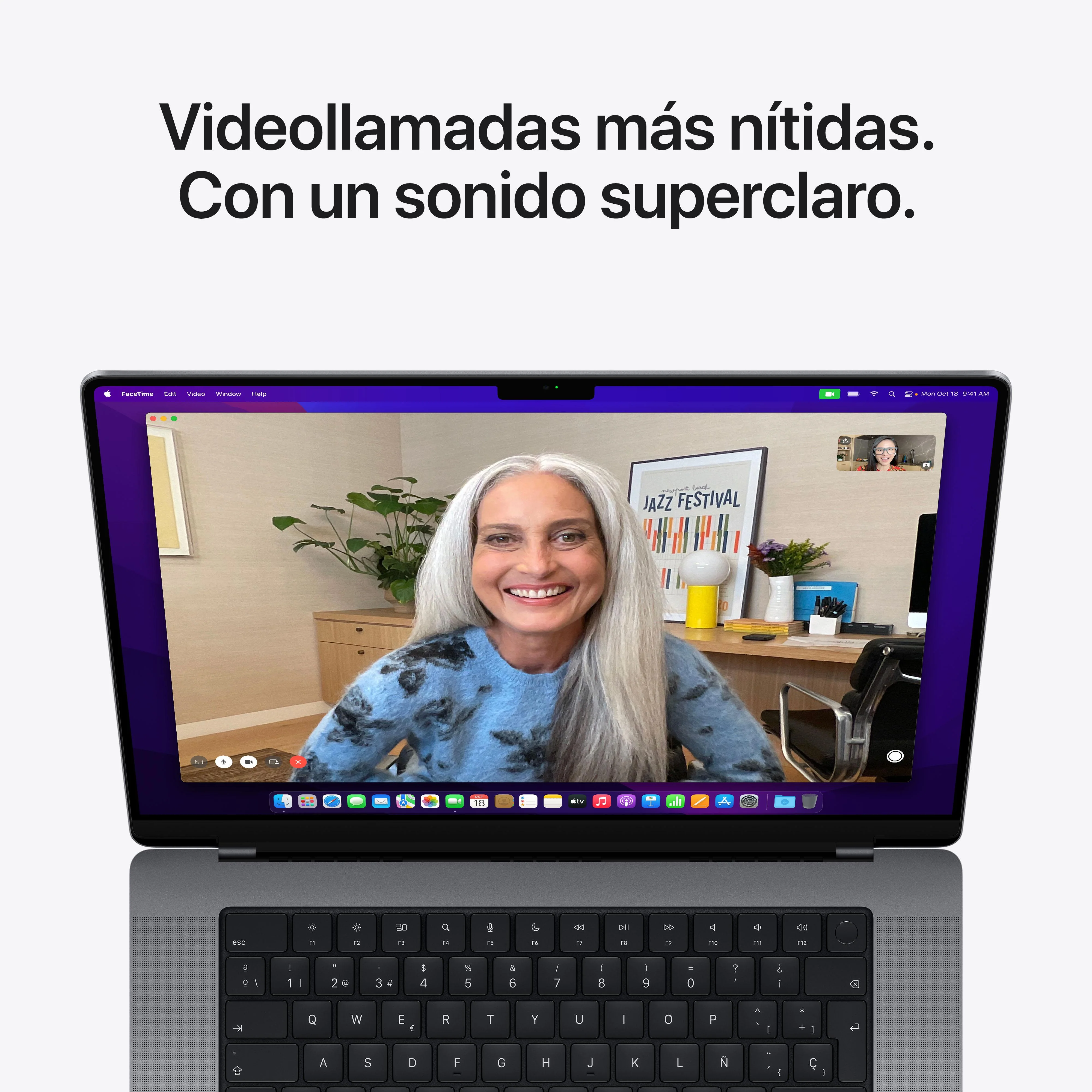 MacBook Pro de 14 pulgadas: Chip M1 Pro de Apple con CPU de diez núcleos y GPU de dieciséis núcleos, 1 TB SSD - Gris espacial - Image 9