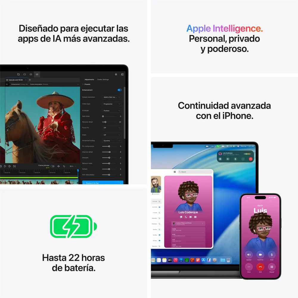 MacBook Pro de 16 pulgadas: Chip M5 Max de Apple con CPU de 18 núcleos y GPU de 32 núcleos, 2 TB SSD - Negro espacial - Image 8