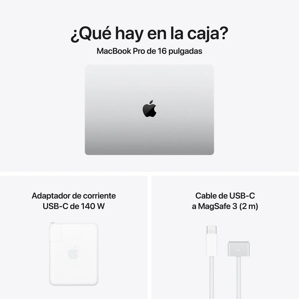 MacBook Pro de 16 pulgadas: Chip M5 Pro de Apple con CPU de 18 núcleos y GPU de 20 núcleos, 1 TB SSD - Plata - Image 9