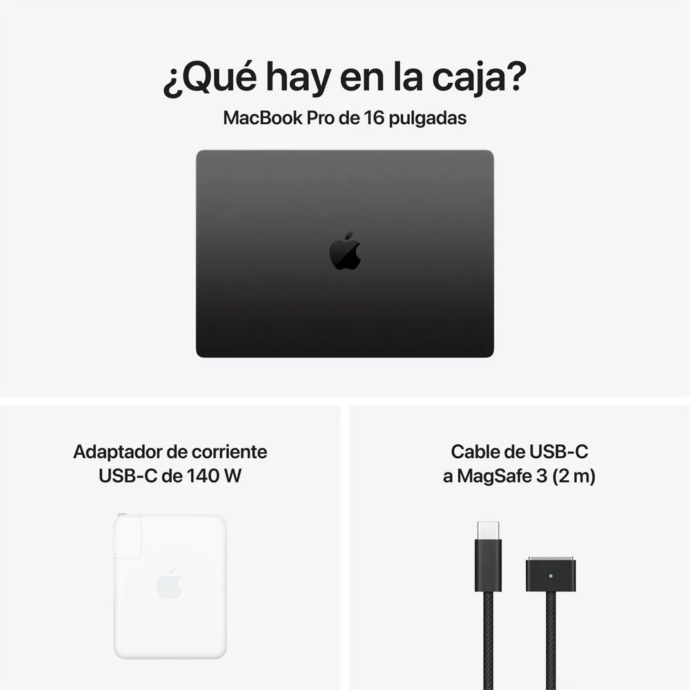 MacBook Pro de 16 pulgadas: Chip M5 Pro de Apple con CPU de 18 núcleos y GPU de 20 núcleos, 1 TB SSD - Negro espacial - Image 9