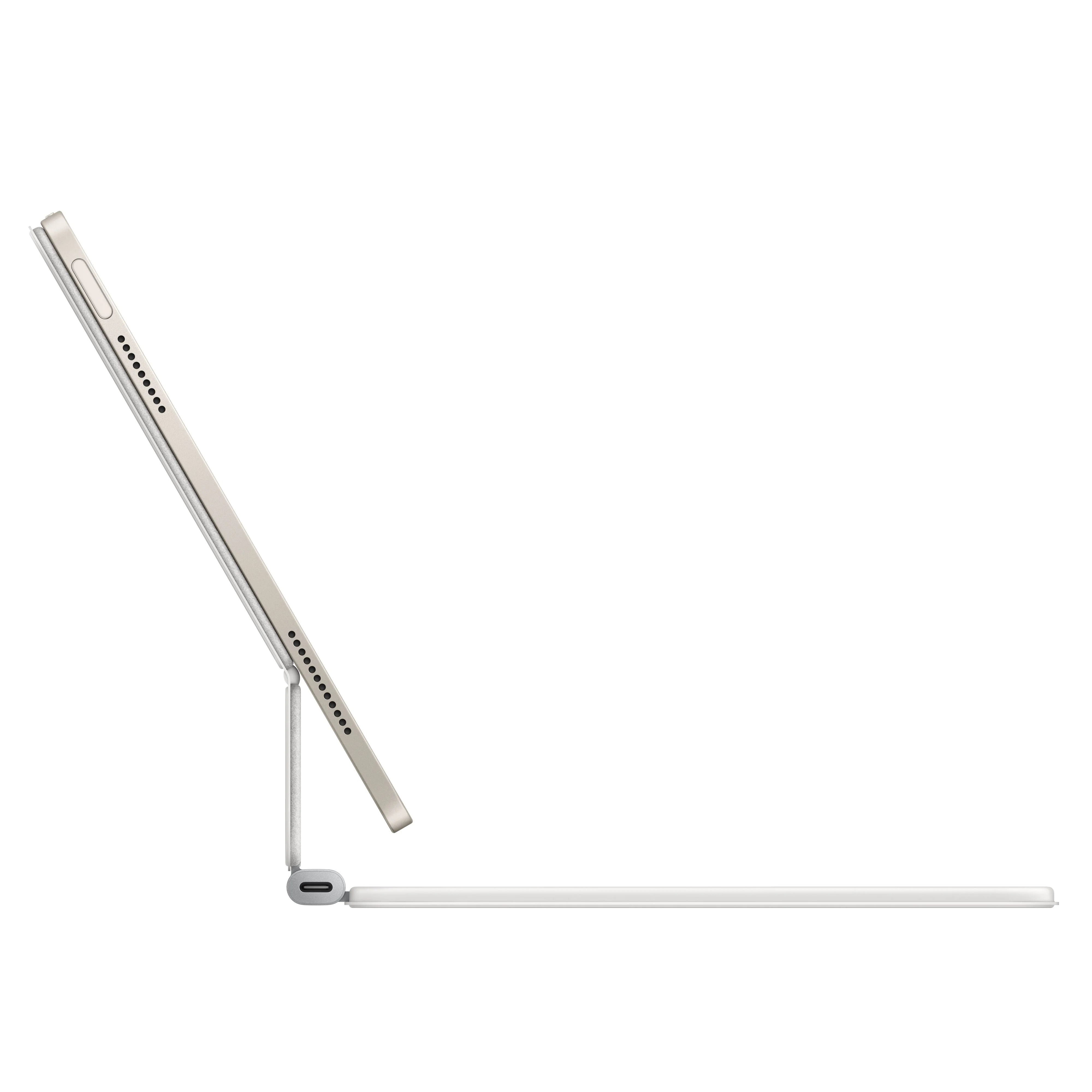 Magic Keyboard para el iPad Air de 11 pulgadas (M3) – Español (América Latina) – Blanco - Image 3