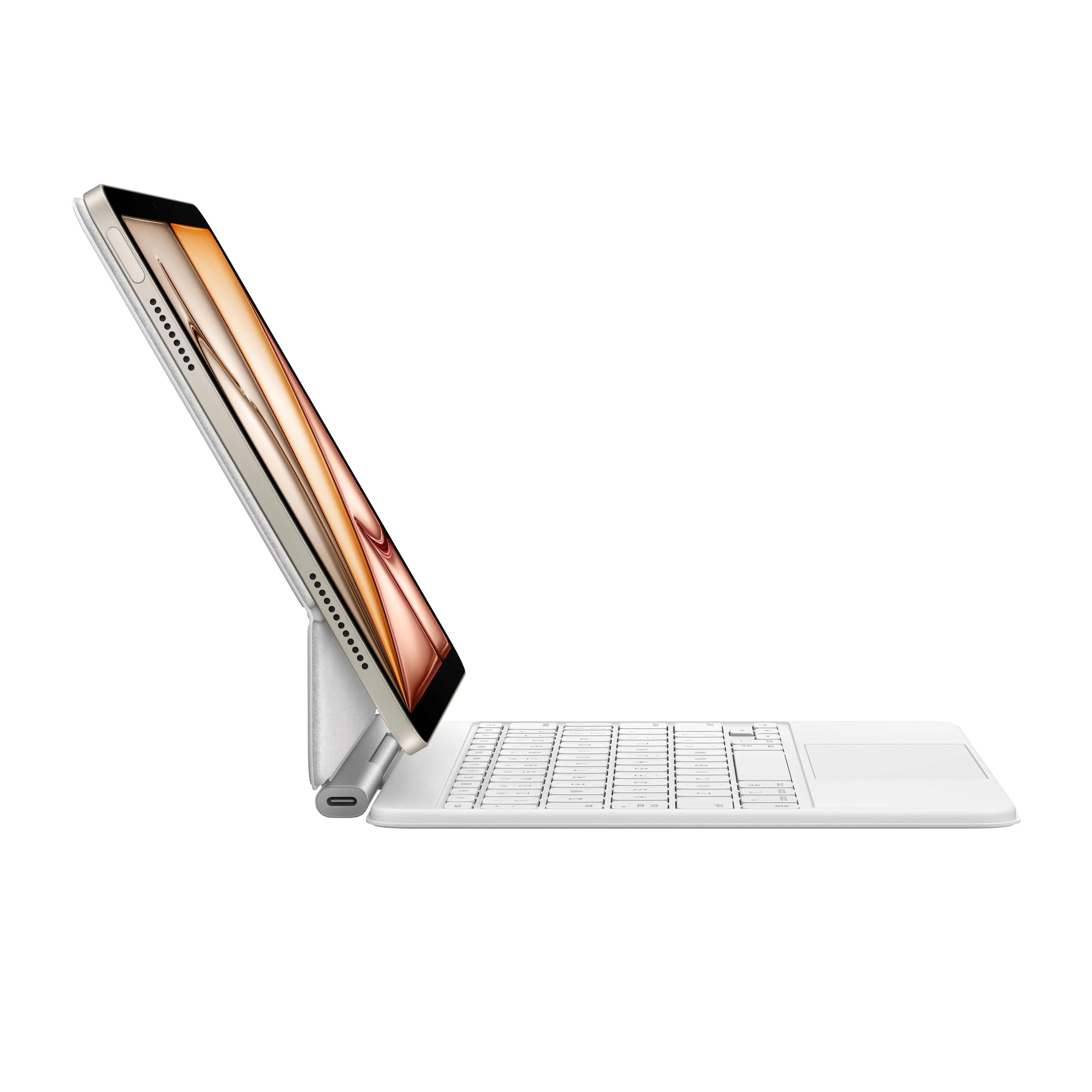 Magic Keyboard para el iPad Air de 11 pulgadas (M3) – Español (América Latina) – Blanco - Image 4