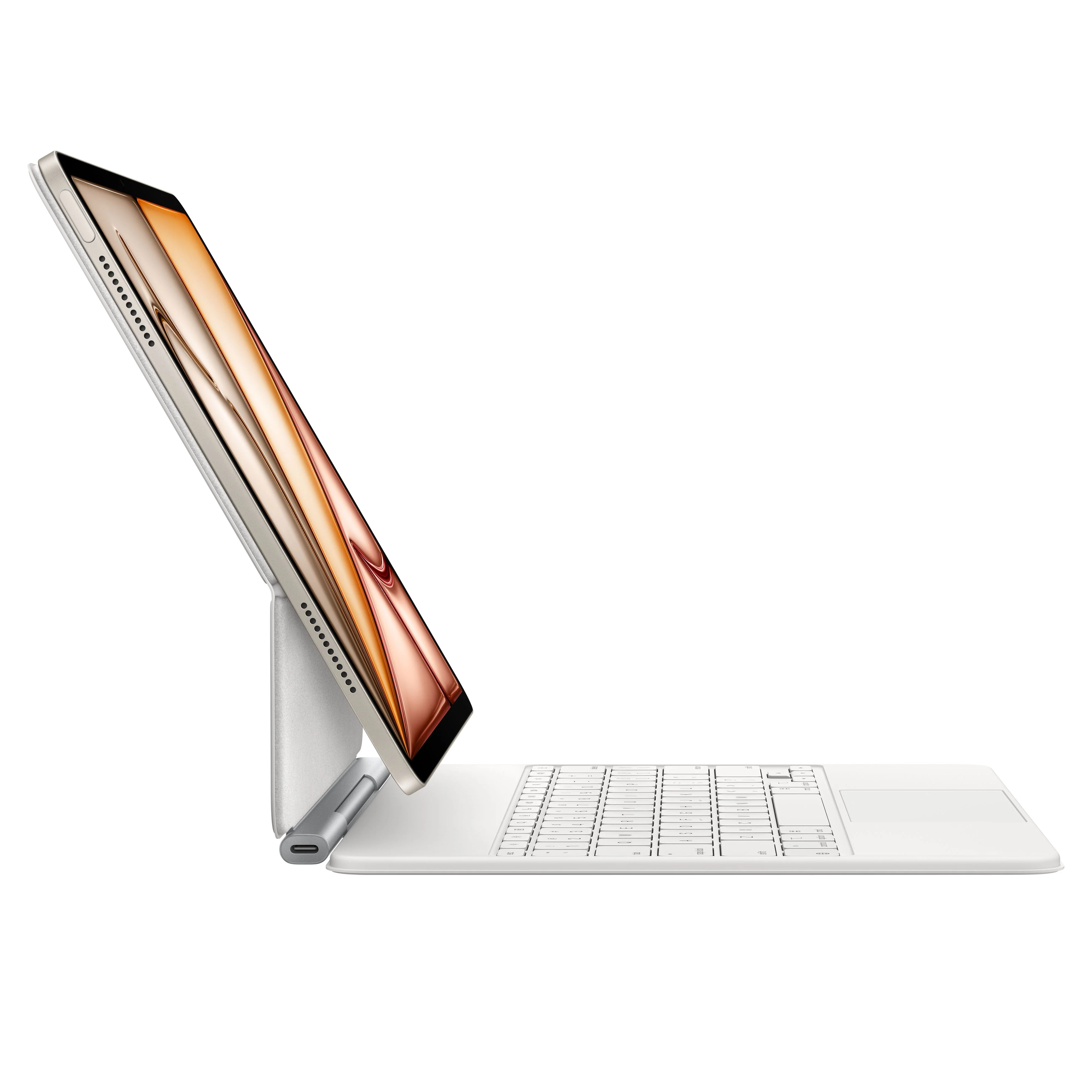 Magic Keyboard para el iPad Air de 13 pulgadas (M3) – Español (América Latina) – Blanco - Image 4