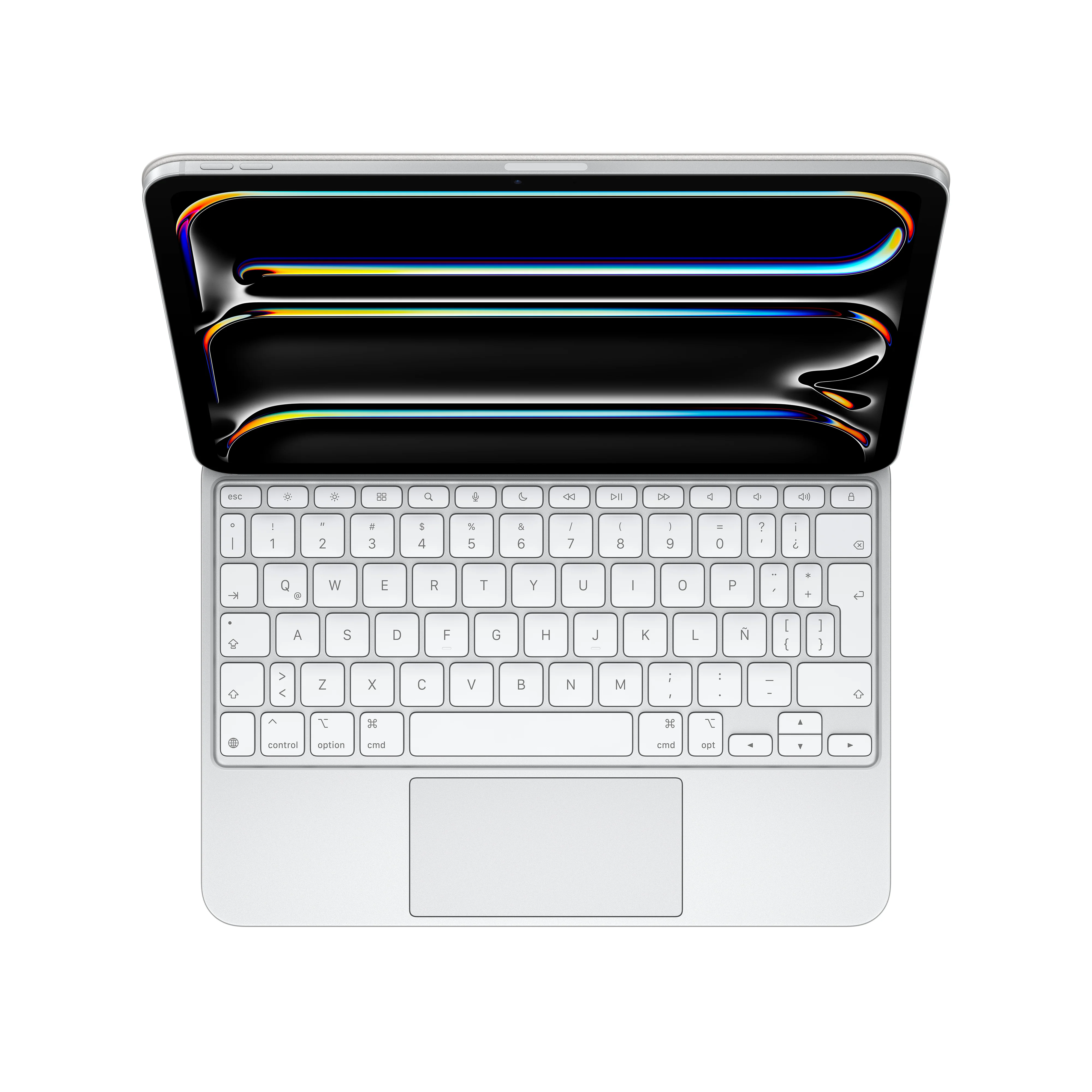 Magic Keyboard para el iPad Pro de 11 pulgadas (M4) - Español (América Latina) - Blanco - Image 4