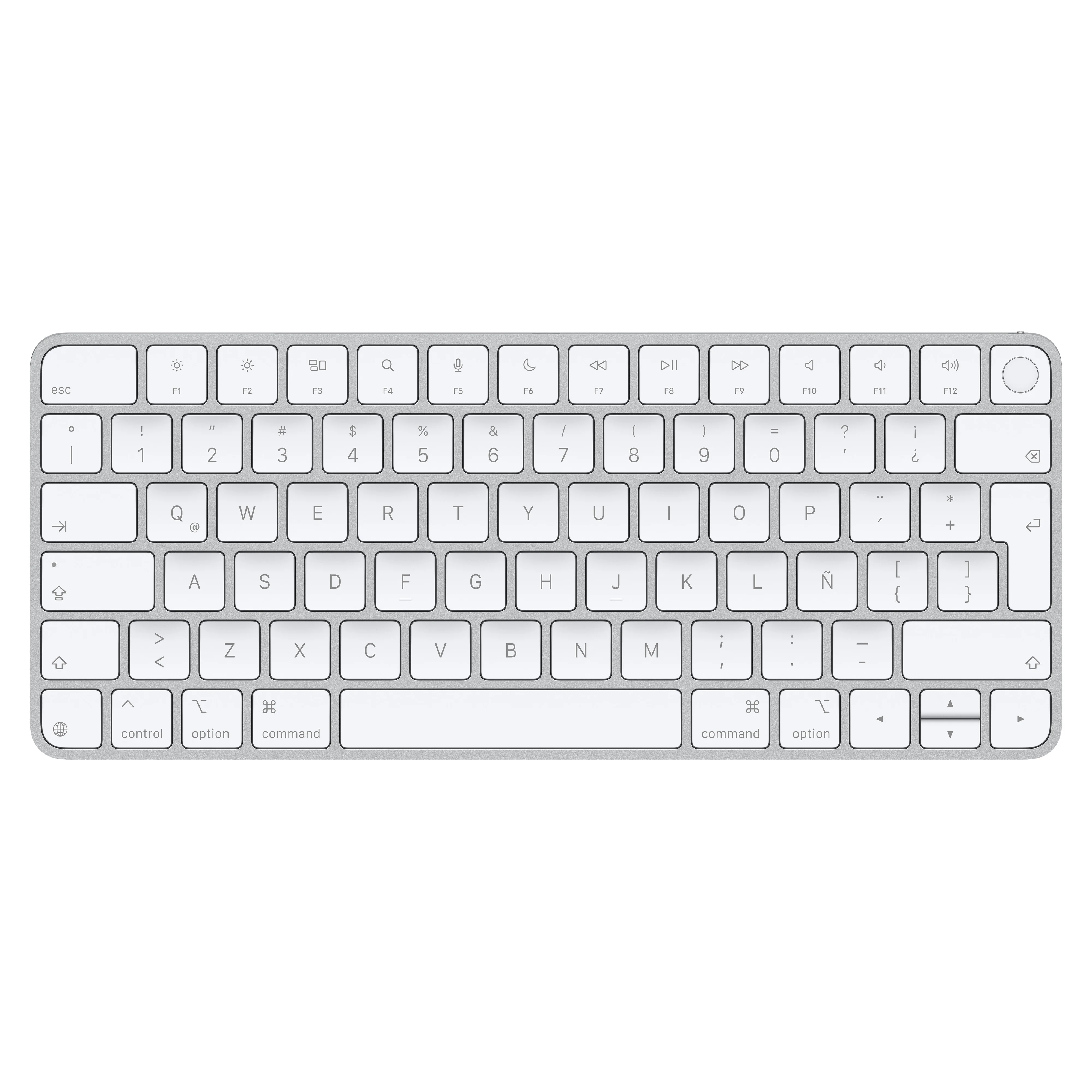 Magic Keyboard with Touch ID for Mac models with Apple silicon - Spanish (Latin American)