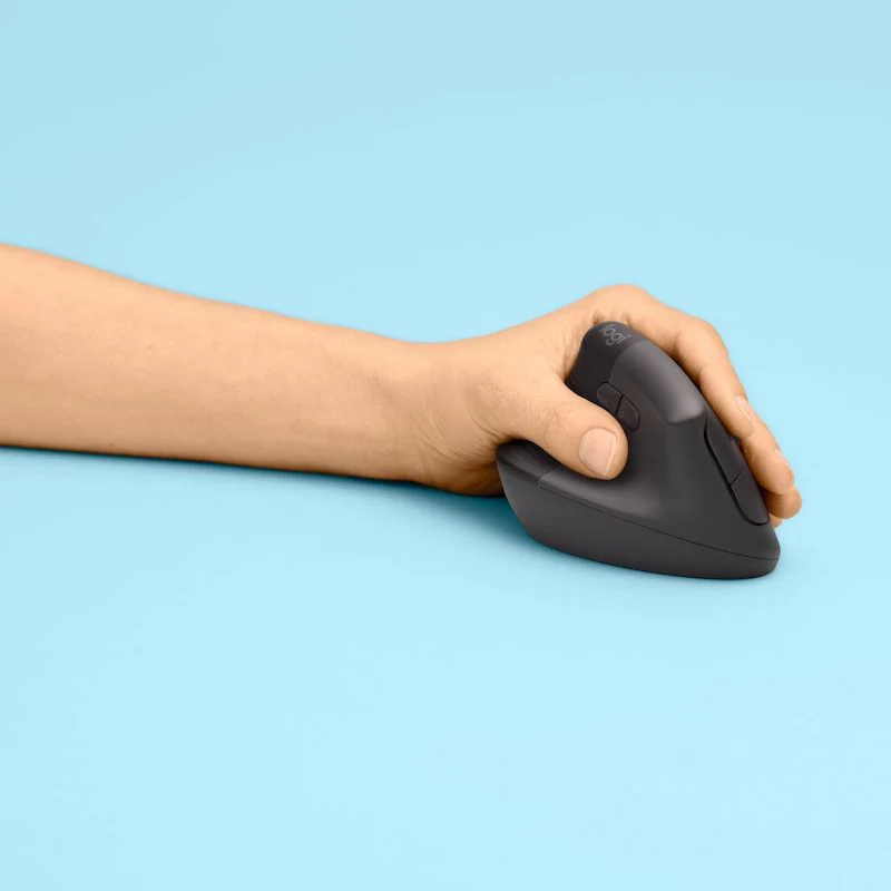 MOUSE LOGITECH LIFT VERTICAL WIRELESS MANO IZQUIERDA BT - NEGRO - Image 6