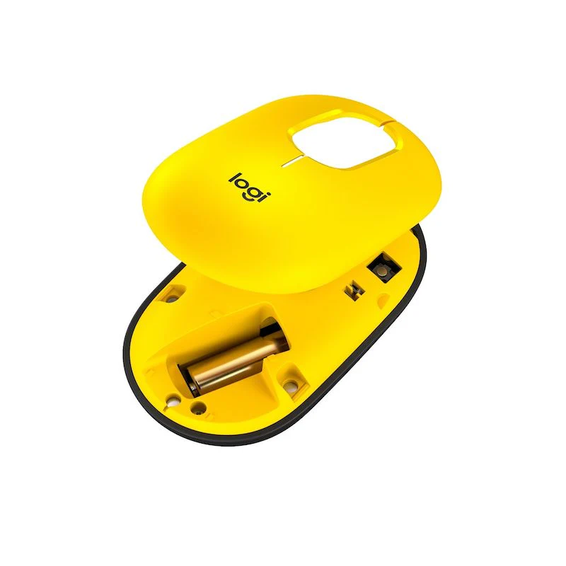 MOUSE LOGITECH POP WIRELESS BT - AMARILLO/NEGRO - Image 5