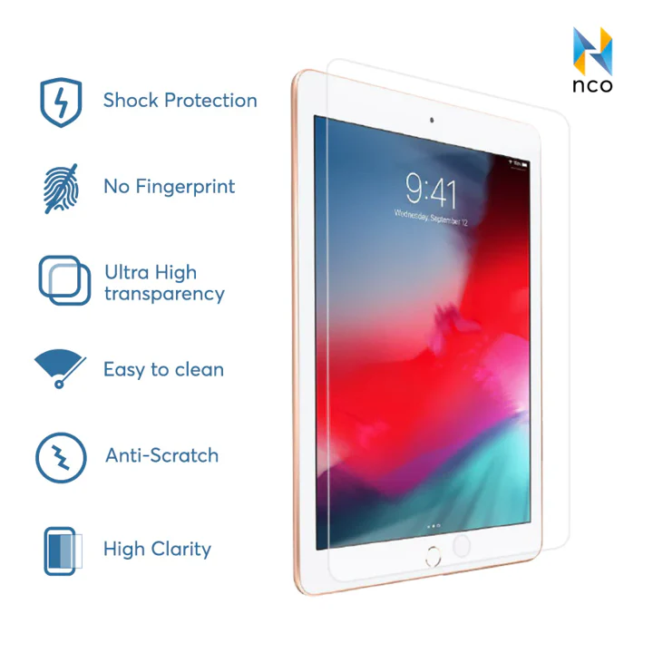 Protector de Pantalla  NCO GLASSGUARD TEMPERATE Para iPad de 10TH Generacion - Image 2