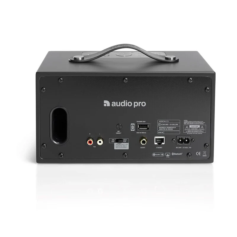 Parlante Audio Pro C5 Multi Inalámbrico Multiroom Negro - Image 3
