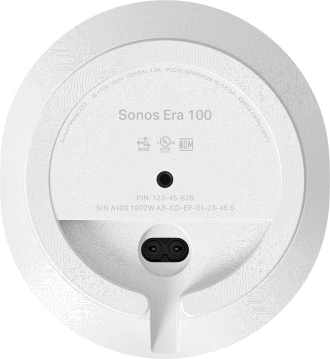 Parlante SONOS ERA 100 No portable WIFI - Blanco - Image 6