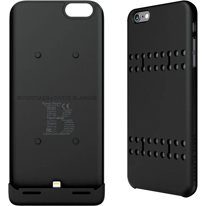 Case con Batería Externa Pro Para iPhone 6 Plus y 6s Plus - Negro - Image 2