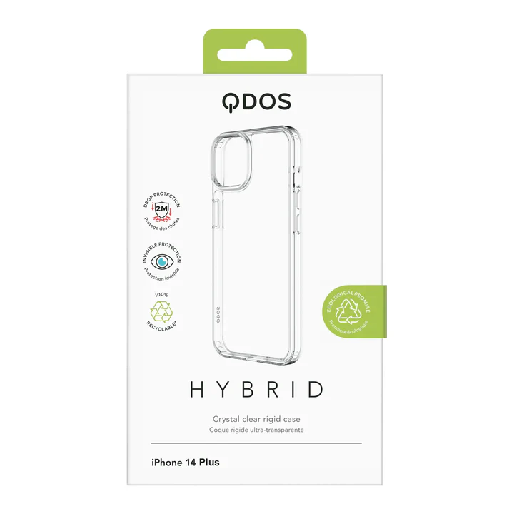Case QDOS HYBRID Para iPhone 14 Plus - Transparente - Image 3