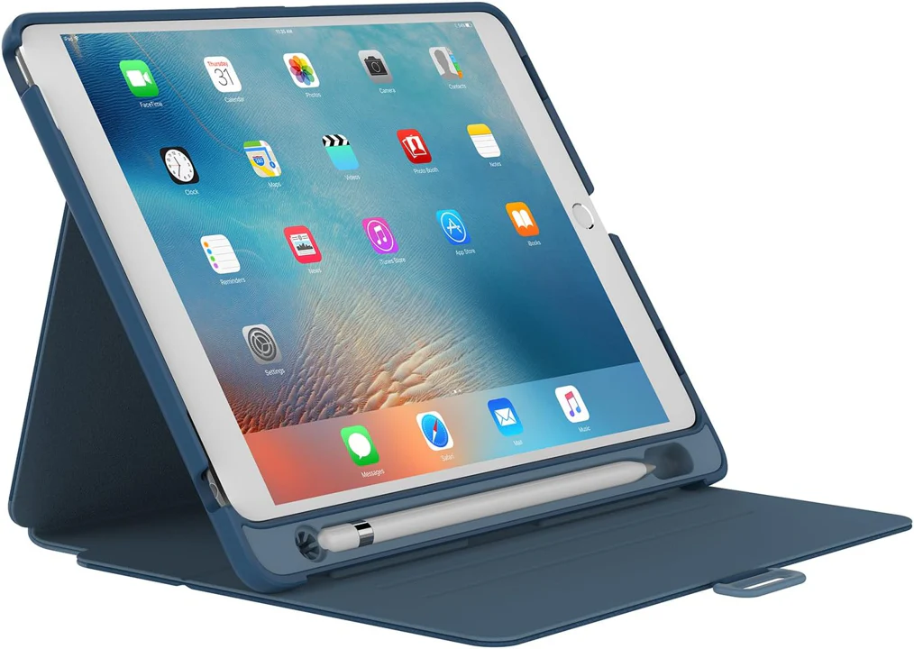 Case SPECK STYLE FOLIO Para iPad Pro de 9.7¨ 2016 - Azul Crepusculo - Image 4
