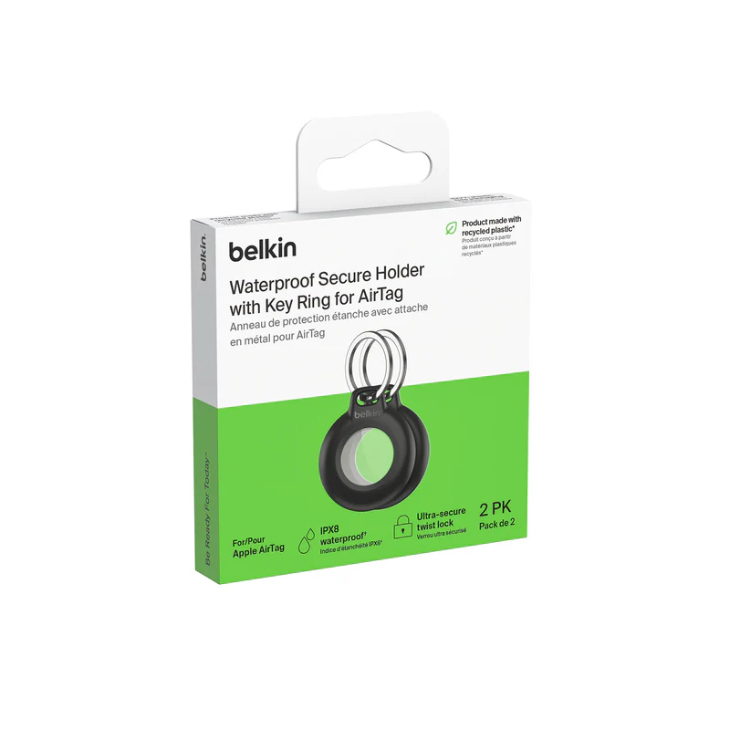 SOPORTE BELKIN LLAVERO AIRTAG PACK2 BLK - Image 6