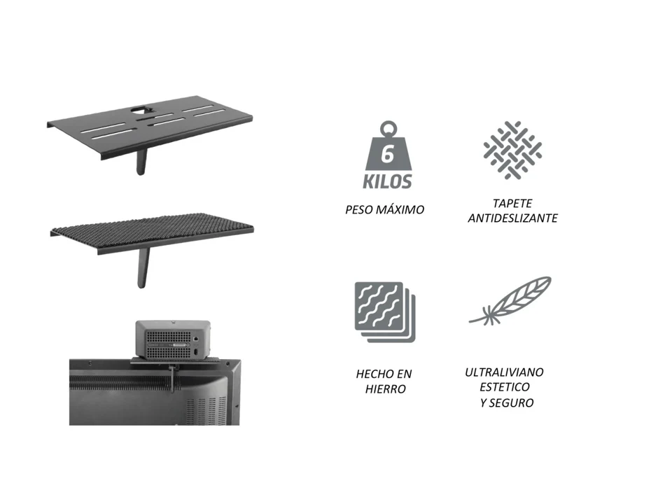 Soporte TECHNOSOPORTES Ajustable para  Apple TV, DVD y Consolas - Image 4