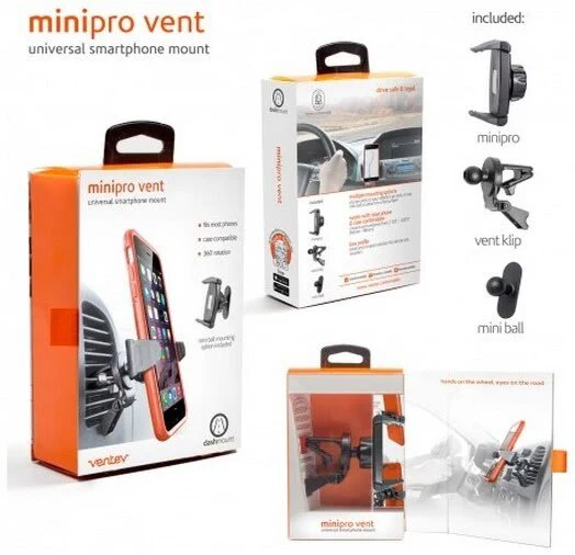 Soporte para Auto Ventev Mini Pro Dashmount Universal - Image 2