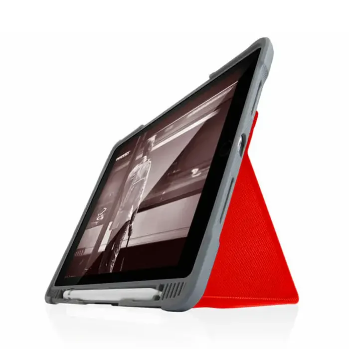 Case STM Dux Plus Dúo Para iPad de 10.2" (Gen 8 y 9) - Rojo - Image 3
