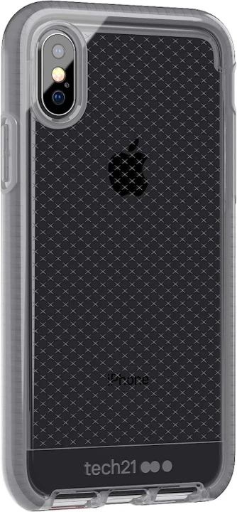 Case TECH21 EVO CHECK Para iPhone X - Gris Medio (exclusivo de Apple) - Image 2