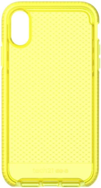 Case TECH21 EVO CHECK Para iPhone Xr - Amarillo/Neon - Image 2