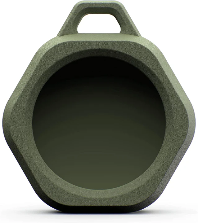 uag (apple exclusive) scout airtags 4 pack - black/olive - Image 5