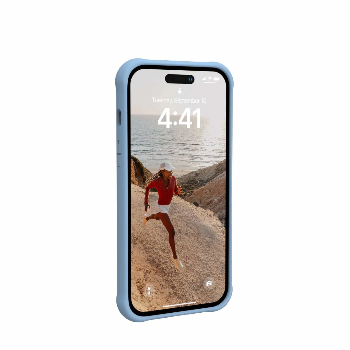 Case UAG Dot con MagSafe Para iPhone 14 Pro Max (Exclusivo de Apple) - Azul Claro - Image 3