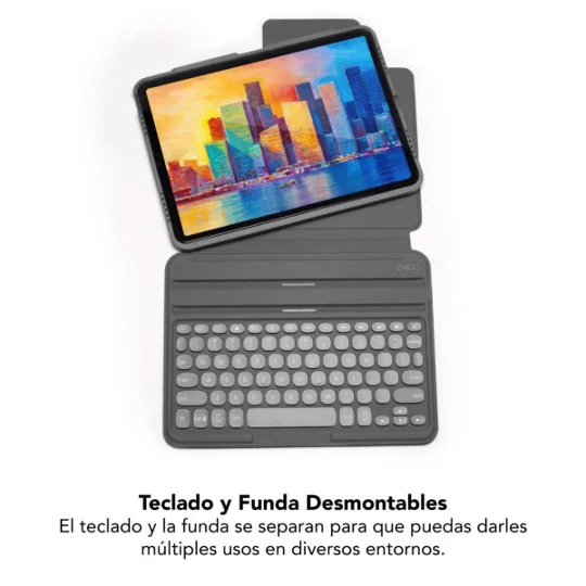 TECLADO FUNDA PRO KEYS RETROILUMINADO 13 - Image 3